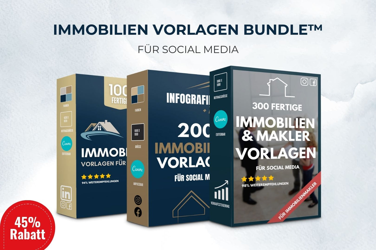 Immobilien Vorlagen Bundle™