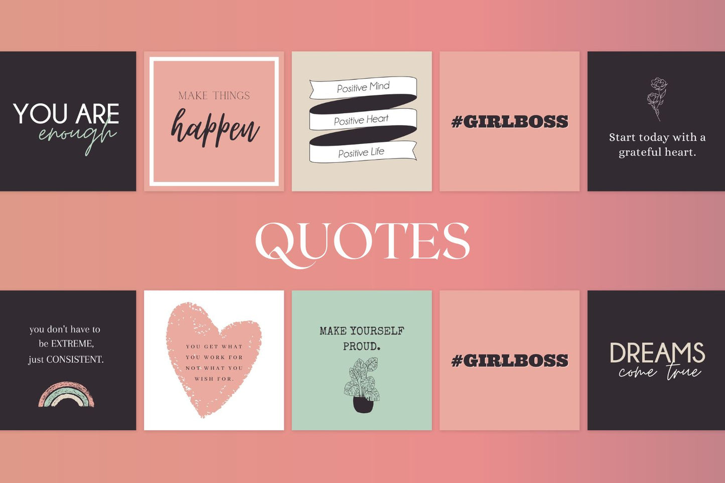 200 Empowering Women Templates for Social Media