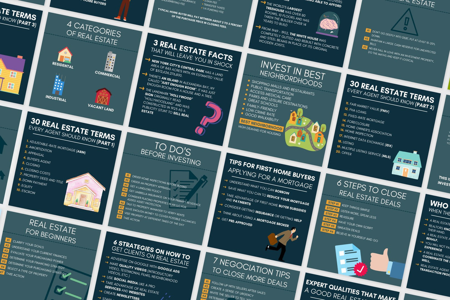 200 Real Estate Infographics & Tips for Social Media