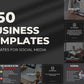 350 Business templates for social media