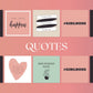 200 Empowering Women Templates for Social Media
